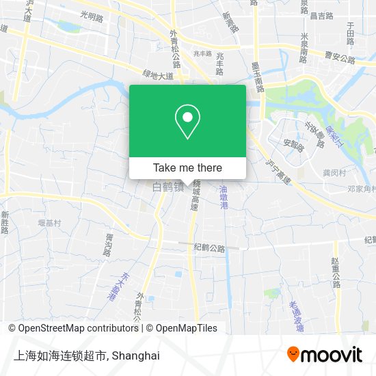 上海如海连锁超市 map