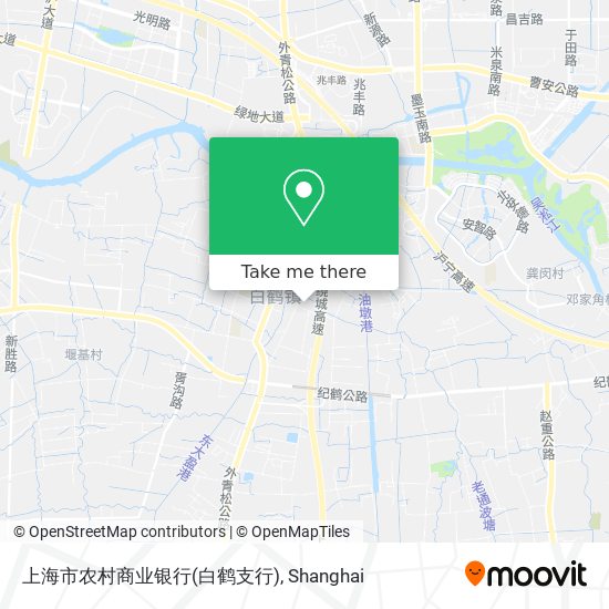 上海市农村商业银行(白鹤支行) map
