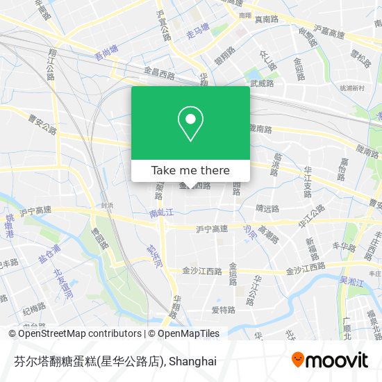 芬尔塔翻糖蛋糕(星华公路店) map