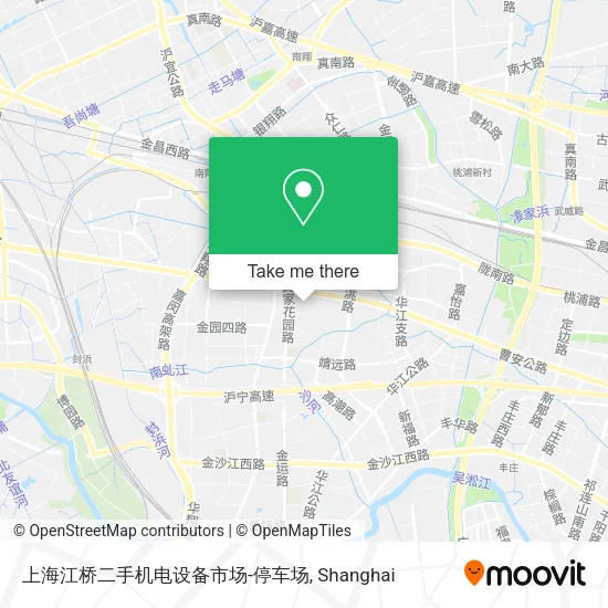 上海江桥二手机电设备市场-停车场 map