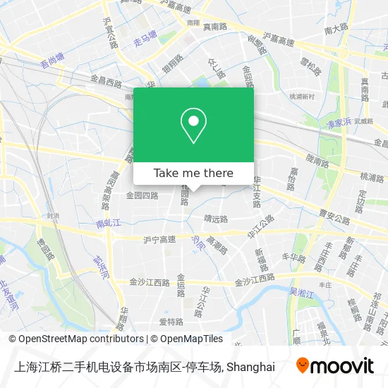 上海江桥二手机电设备市场南区-停车场 map