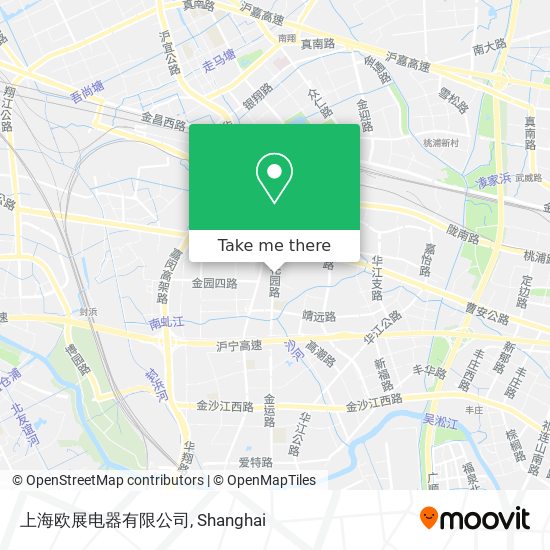 上海欧展电器有限公司 map