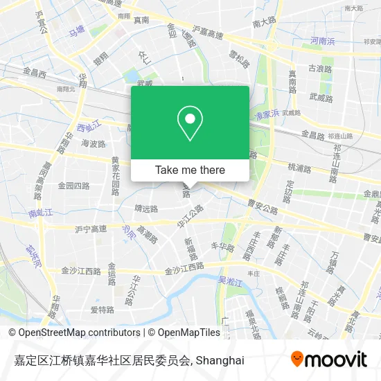 嘉定区江桥镇嘉华社区居民委员会 map