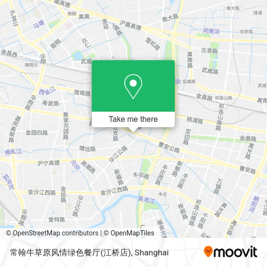 常翰牛草原风情绿色餐厅(江桥店) map