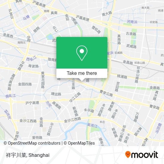 祥宇川菜 map