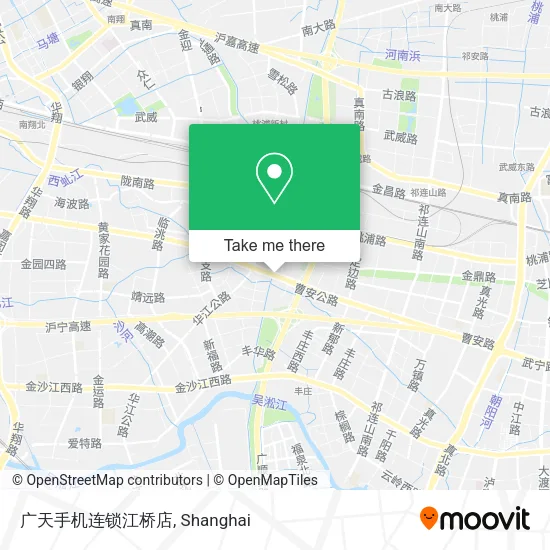 广天手机连锁江桥店 map