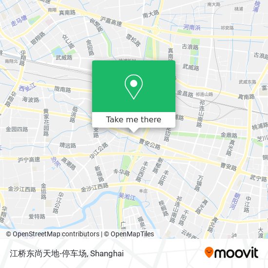 江桥东尚天地-停车场 map