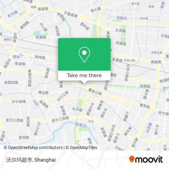 沃尔玛超市 map