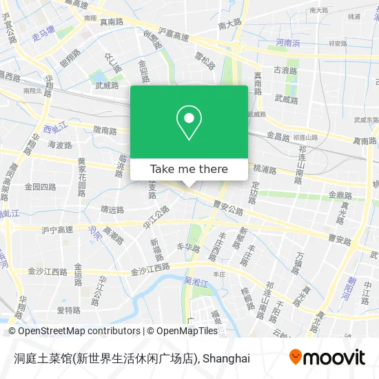 洞庭土菜馆(新世界生活休闲广场店) map