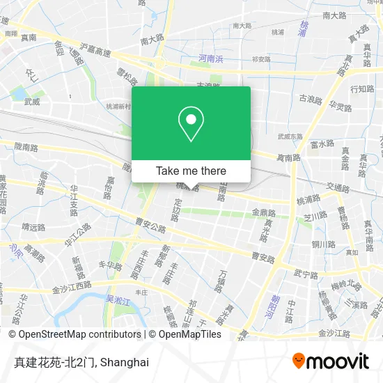 真建花苑-北2门 map