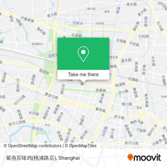 紫燕百味鸡(桃浦路店) map