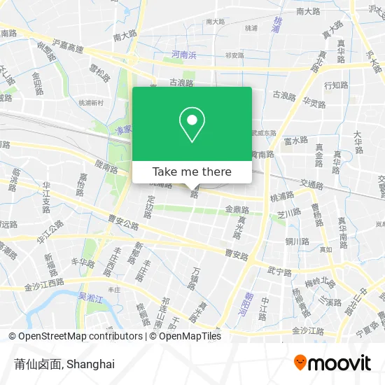 莆仙卤面 map