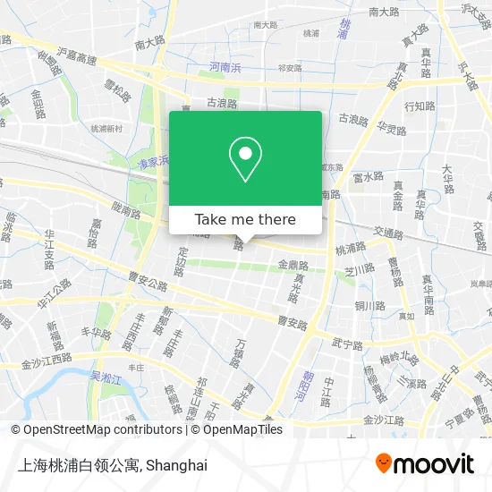 上海桃浦白领公寓 map