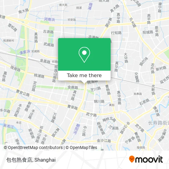 包包熟食店 map