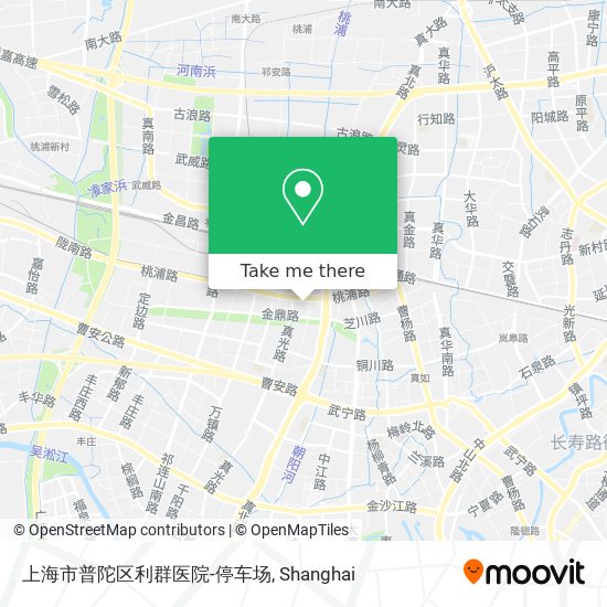 上海市普陀区利群医院-停车场 map