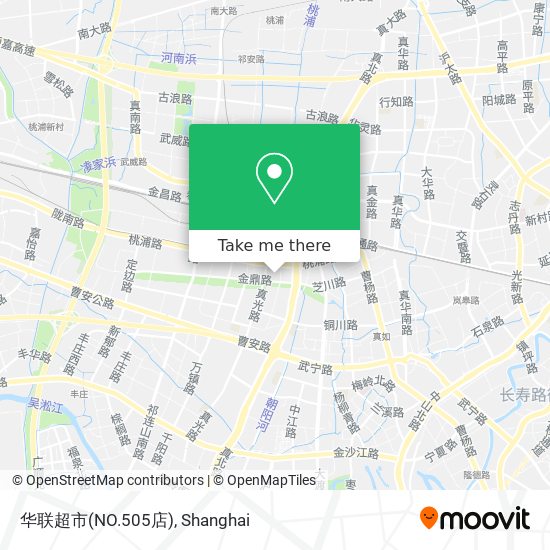 华联超市(NO.505店) map