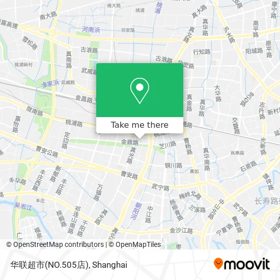 华联超市(NO.505店) map
