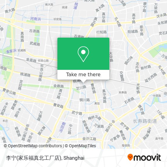 李宁(家乐福真北工厂店) map