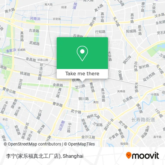 李宁(家乐福真北工厂店) map