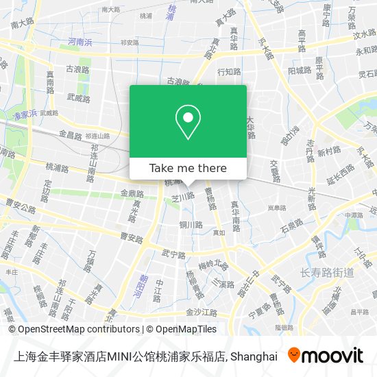 上海金丰驿家酒店MINI公馆桃浦家乐福店 map