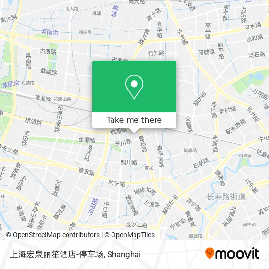 上海宏泉丽笙酒店-停车场 map