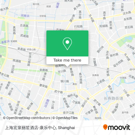 上海宏泉丽笙酒店-康乐中心 map
