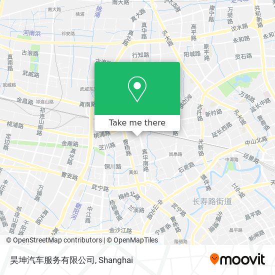 昊坤汽车服务有限公司 map