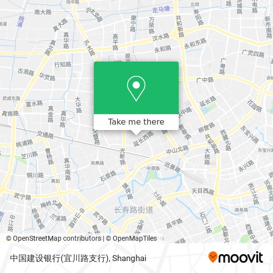 中国建设银行(宜川路支行) map