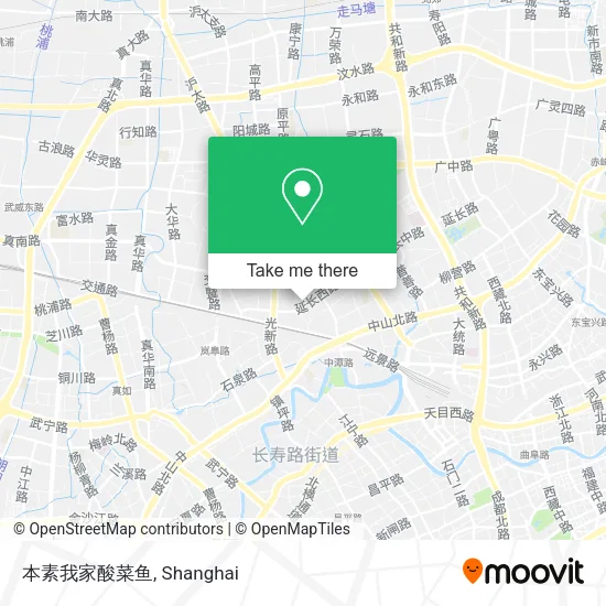 本素我家酸菜鱼 map