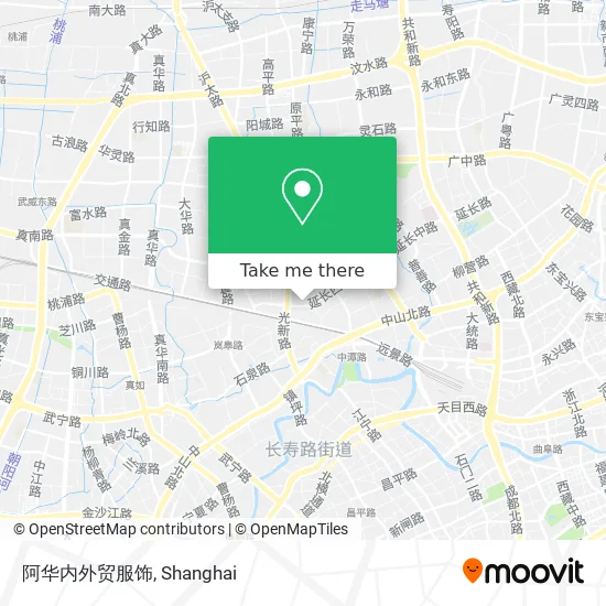 阿华内外贸服饰 map