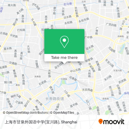上海市甘泉外国语中学(宜川路) map