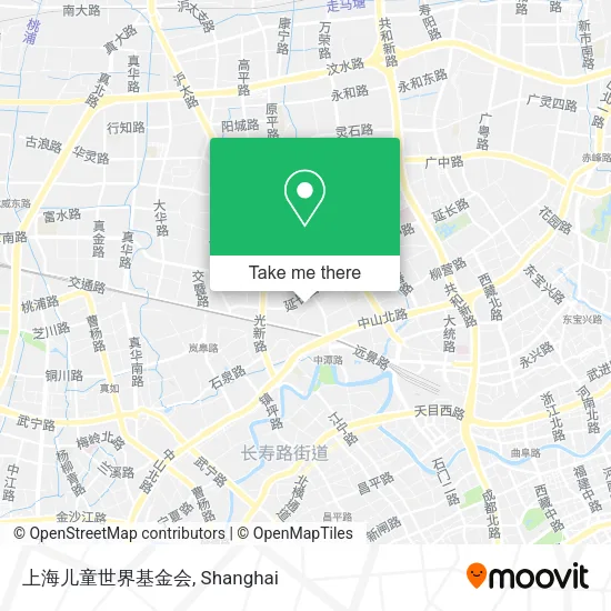 上海儿童世界基金会 map