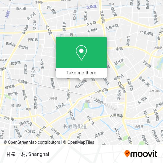甘泉一村 map