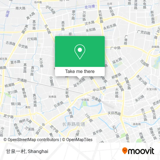 甘泉一村 map