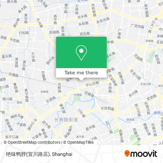 绝味鸭脖(宜川路店) map