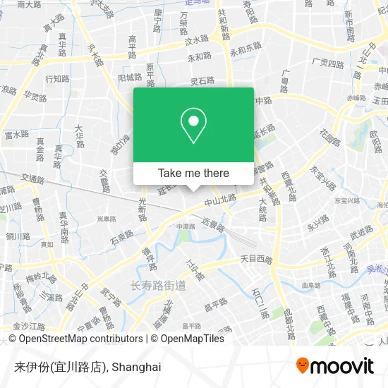 来伊份(宜川路店) map