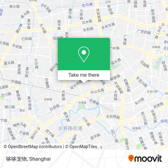 哆哆宠物 map