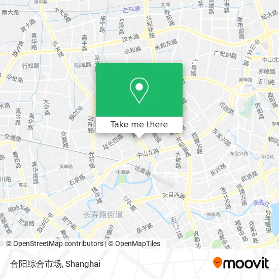 合阳综合市场 map
