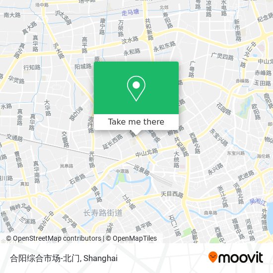 合阳综合市场-北门 map