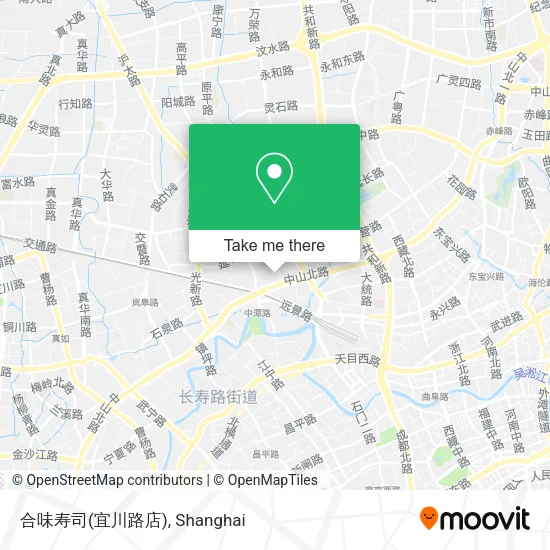合味寿司(宜川路店) map