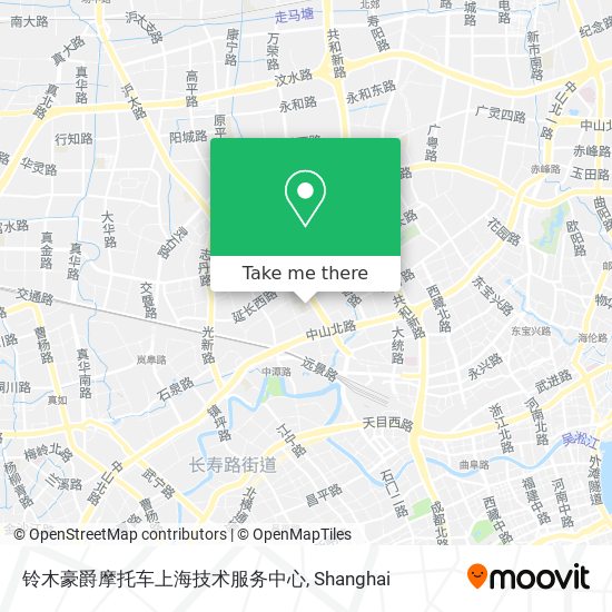 铃木豪爵摩托车上海技术服务中心 map