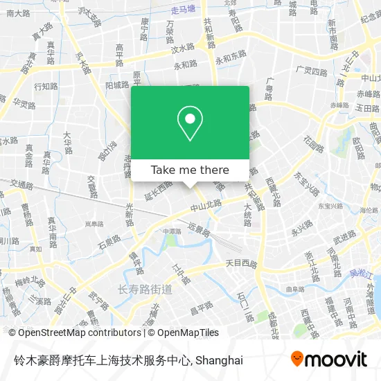 铃木豪爵摩托车上海技术服务中心 map