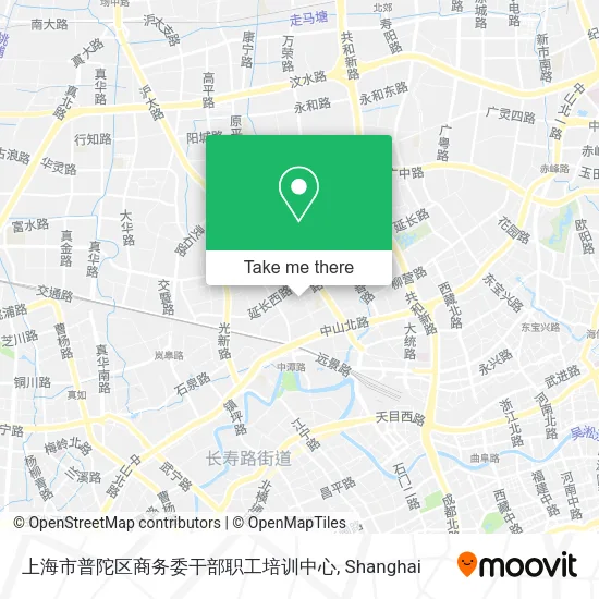 上海市普陀区商务委干部职工培训中心 map