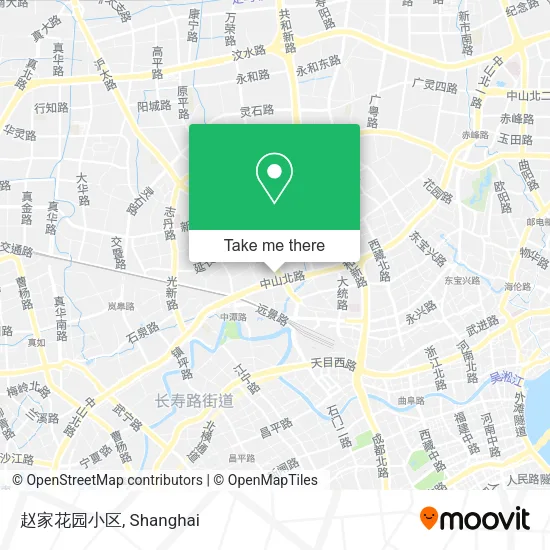 赵家花园小区 map