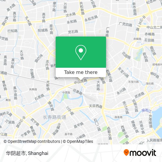 华阴超市 map