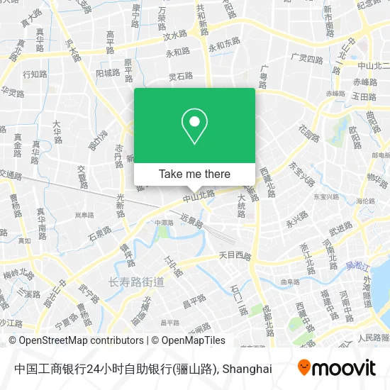 中国工商银行24小时自助银行(骊山路) map