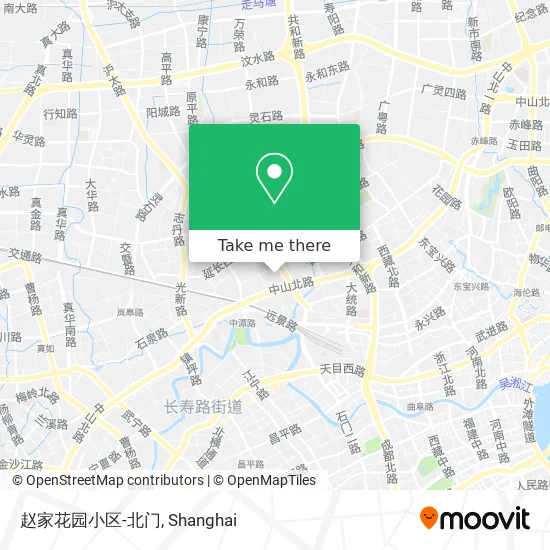 赵家花园小区-北门 map