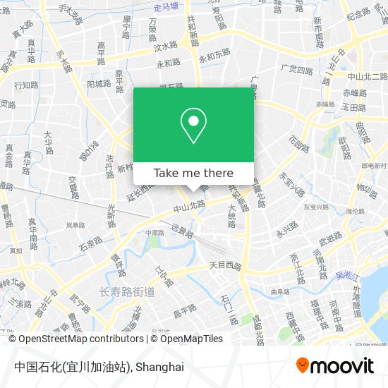 中国石化(宜川加油站) map