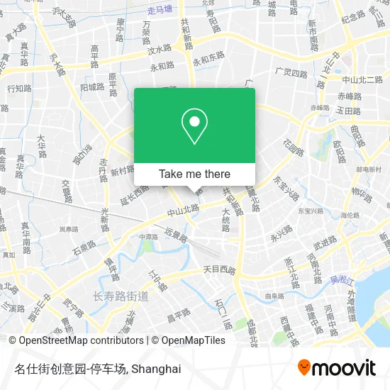 名仕街创意园-停车场 map