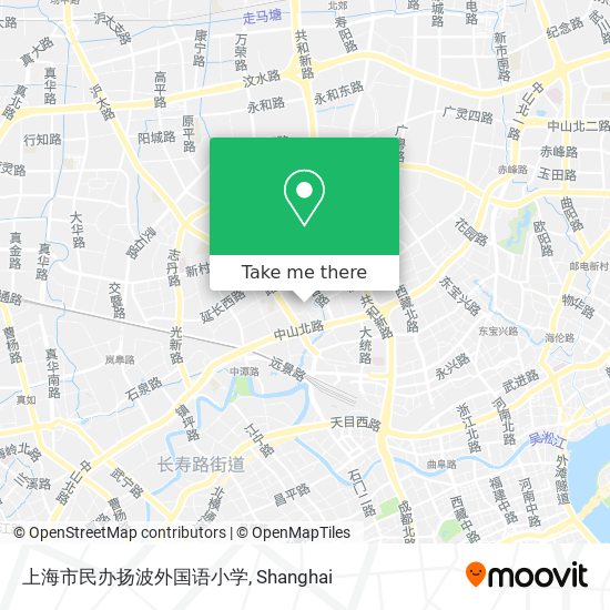 上海市民办扬波外国语小学 map